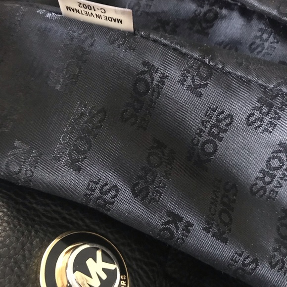 Hobo Michael Kors Satchel Leather Shoulder Bag - Picture 8 of 8